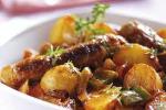 Salsiccia al forno con patate [secondo]